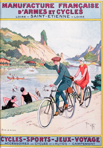 Cykling, Sport, Nöje, Resor, 1900-talet av Unbekannt