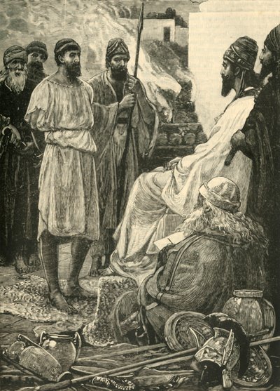 Cyrus och Croesus, 1890. av Unbekannt