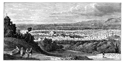 Damaskus, Syrien, ca 1890 av Unbekannt