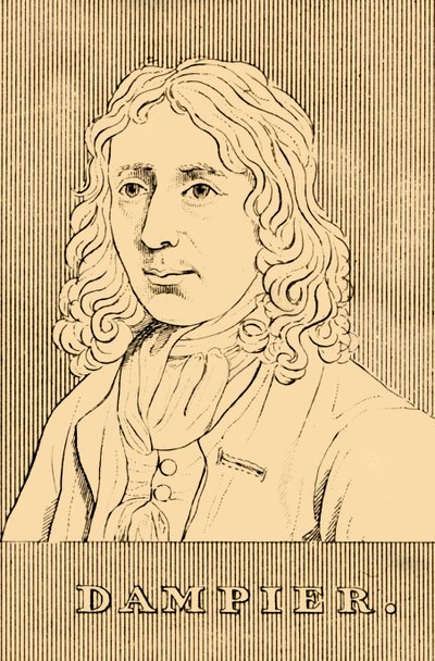 Dampier, 1651-1715, 1830. av Unbekannt