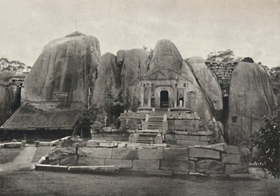 Isurumuniya - Rock - Vihara byggd av kung Devanampiya Tissa på 300-talet f.Kr., 1926 av Unbekannt