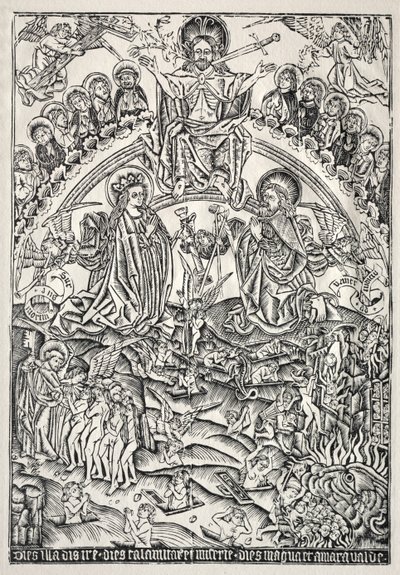 Den sista domen, c. 1490. av Unbekannt