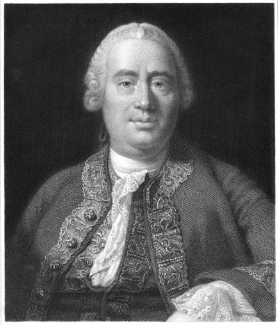 David Hume, skotsk filosof, historiker och ekonom, 1837 av Unbekannt