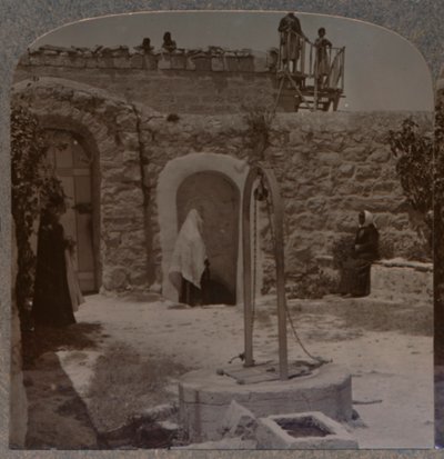 Davids väl i utkanten av Betlehem, c1900 av Unbekannt