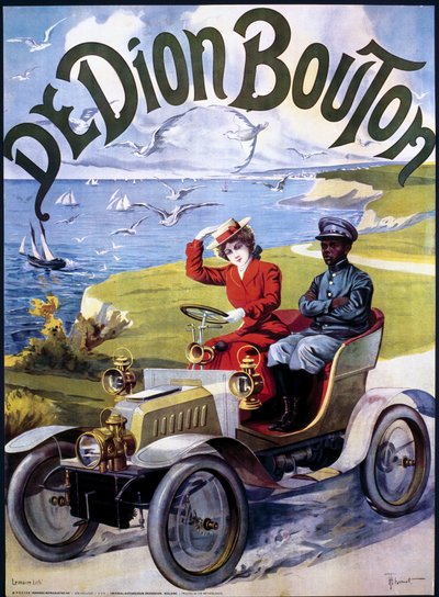 De Dion Bouton, affisch, c 1910 av Unbekannt