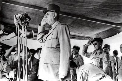 De Gaulle i Algeriet, maj 1958 av Unbekannt