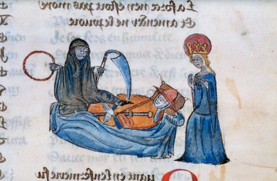 Död och döende, 1300-talet av Unbekannt
