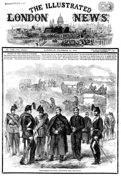 Alberts död 1819-1861, prinsgemål av drottning Victoria, 14 december 1861 av Unbekannt
