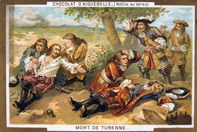 Marshall Turennes död, 1675, 1800-talet av Unbekannt