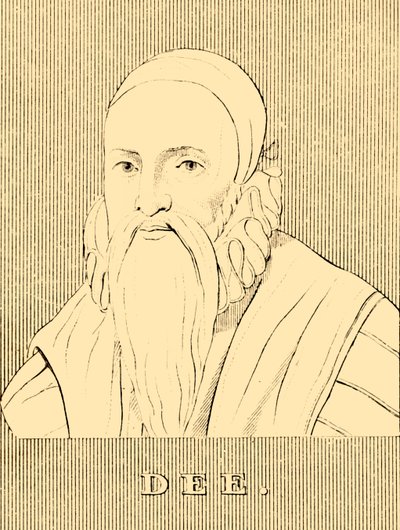 Dee, 1527-1609, 1830. av Unbekannt