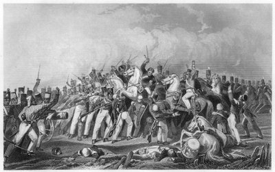 Sealkote-mytteriernas nederlag av general Nicholsons kolumn, 1857, c1860 av Unbekannt