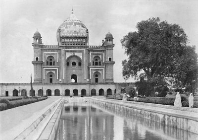 Delhi. Safdar Jungs grav, c1910. av Unbekannt