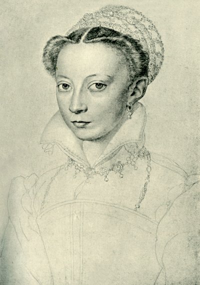 Denise de Villeroy, Dame de Fleury, mitten av 1500-talet, 1907. av Unbekannt