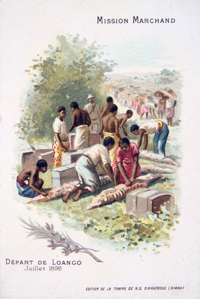Avresa från Loango, juli 1896 av Unbekannt