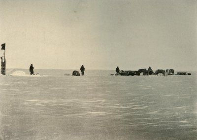 Depå A, anlagd under våren, 1908, 1909. av Unbekannt