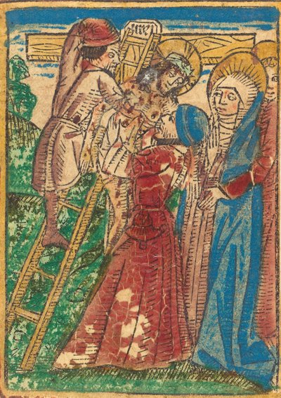 Nedstigning från korset, ca. 1490. av Unbekannt
