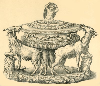 Design för en terrin eller saltkällare, mitten av 1500-talet, 1881. av Unbekannt
