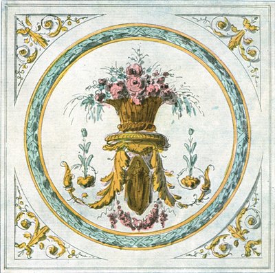 Design för inredning, Frankrike, 1928. av Unbekannt