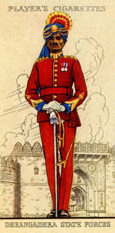 Dhrangadhras statliga styrkor, 1936. av Unbekannt