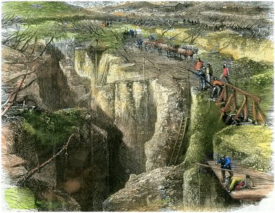 Diamantfält, c1880 av Unbekannt