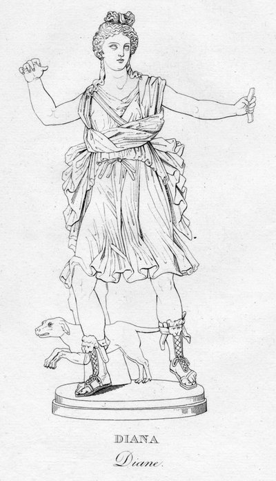 Diana Diane, c1850 av Unbekannt