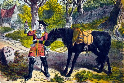 Dick Turpin 1706-1739, engelsk rövare och landsvägsman, 1800-talet av Unbekannt