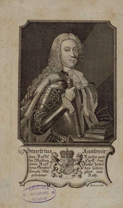Dimitrie Cantemir 1673-1723, 1771 av Unbekannt