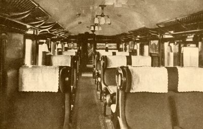 Dining-Car, London Midland och Scottish Railway, 1930. av Unbekannt