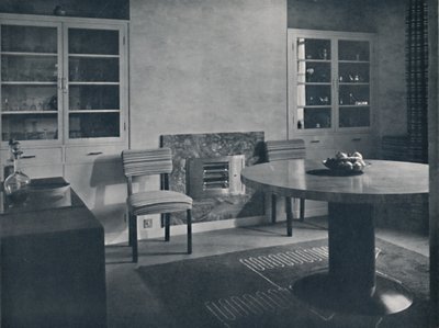 Matsal för ett hus i Highgate Village, London, 1936 av Unbekannt