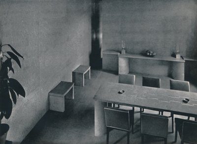 Matsal för arkitekten Oliver Hill, F.R.I.B.A., 1942 av Unbekannt