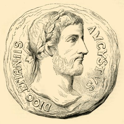 Diocletianus, 1890. av Unbekannt