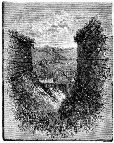 Dike och vallar, Quebec, Kanada, sent 1800-tal av Unbekannt