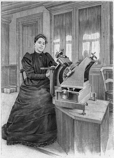 Dorothea Klumpke Roberts, amerikansk matematiker och astronom, 1903 av Unbekannt