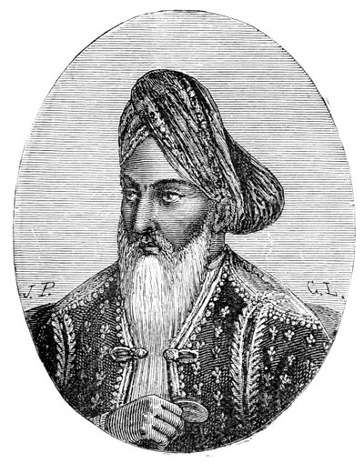 Dost Muhammad Khan, härskare över Afghanistan, 1800-talet av Unbekannt
