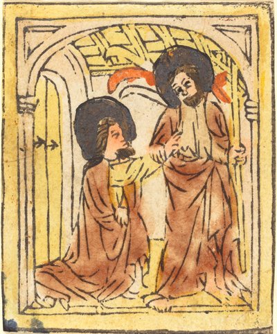 Tvivlar på Thomas, ca. 1460. av Unbekannt
