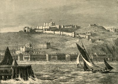 Dover, från havet, 1898. av Unbekannt