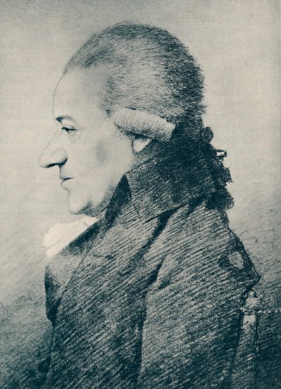 Dr Charles Burney f. 1726, d. 1814, 1907 av Unbekannt