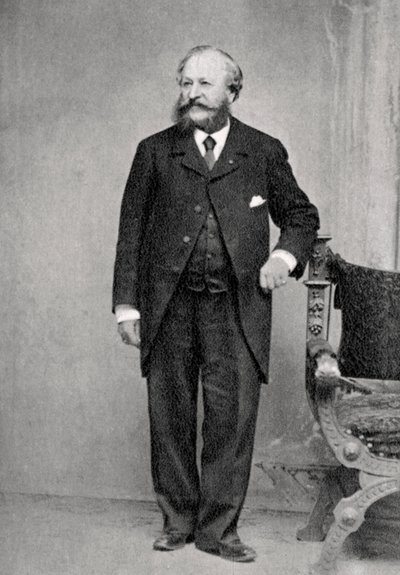 Dr TW Evans, amerikansk tandläkare och biograf över Napoleon III, 1800-talet av Unbekannt