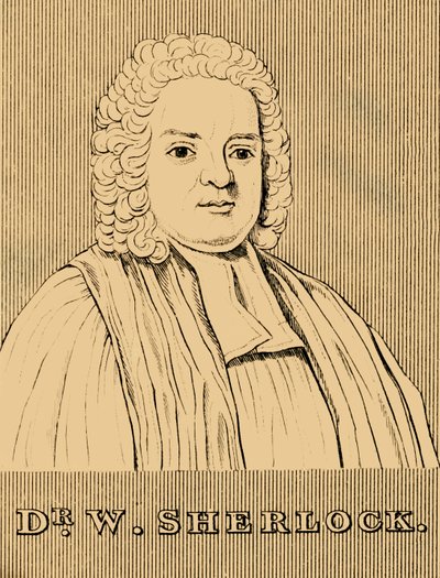Dr W. Sherlock, c1641-1707, 1830. av Unbekannt