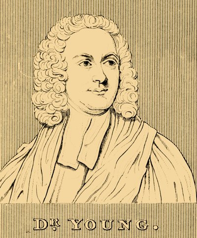 Dr Young, c1683-1765, 1830. av Unbekannt