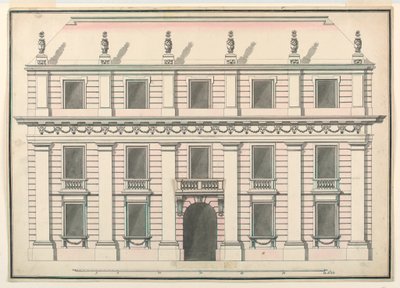 Ritning, 1770–90 av Unbekannt
