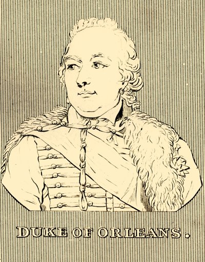 Hertig av Orleans, 1747-1793, 1830. av Unbekannt