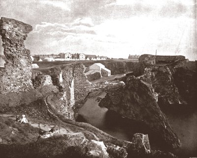 Dunbar Castle, East Lothian, Skottland, 1894. av Unbekannt
