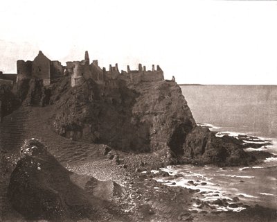 Dunluce Castle, County Antrim, Nordirland, 1894. av Unbekannt