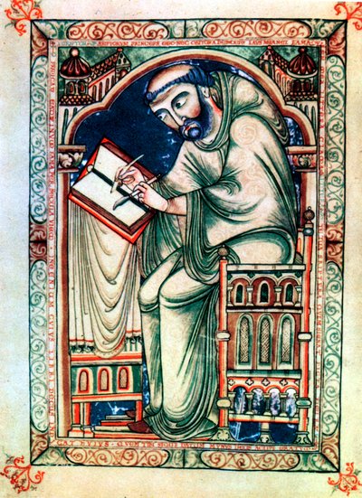 Eadwine the Scribe, c mitten av 1100-talet av Unbekannt