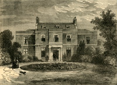 Earls Court House Tidigare John Hunters House, c1876. av Unbekannt