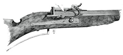 Tidig match caliver, 1590, från Penshurst, c1880 av Unbekannt