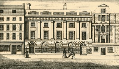 East India House, c1730-1800, 1925. av Unbekannt