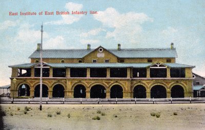 East Institute of East British Infantry line, Indien, tidigt 1900-tal av Unbekannt