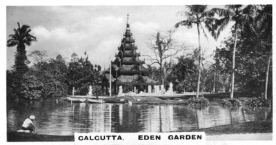 Eden Gardens, Calcutta, Indien, c1925 av Unbekannt